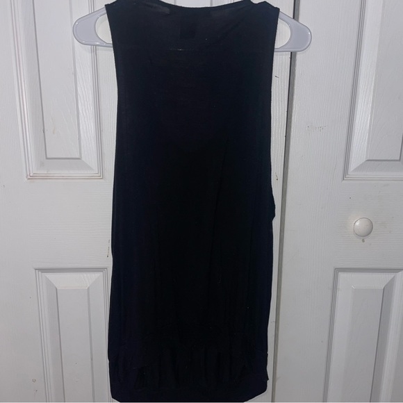 Simply Irresistible Black Beaded Rhinestone Soft Tank Top Size 2XL - Picture 5 of 5